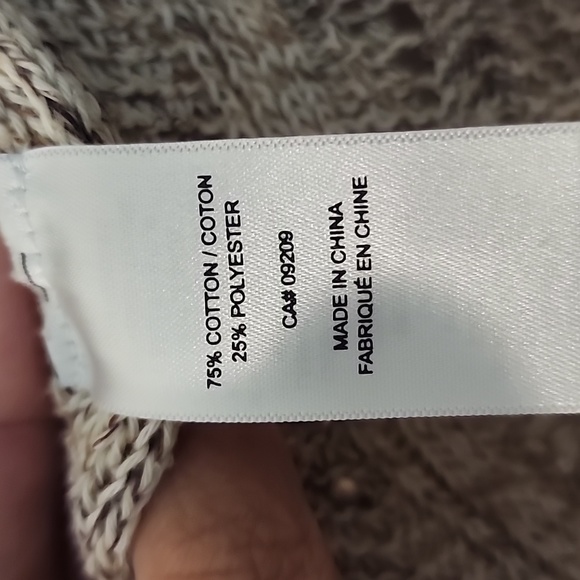 Cleo petite beige knit Cardigan. Size large neutral beige oatmeal colour. - Picture 3 of 4